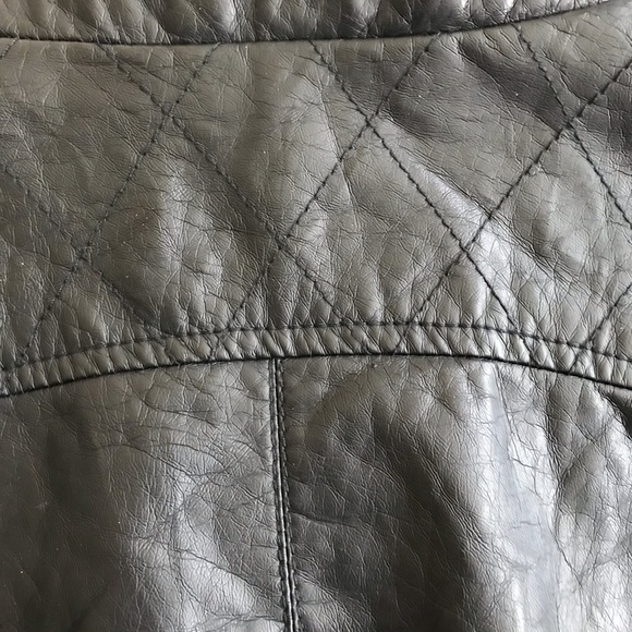 Vegan Leather Black J2 Moto Jacket - Picture 5 of 8